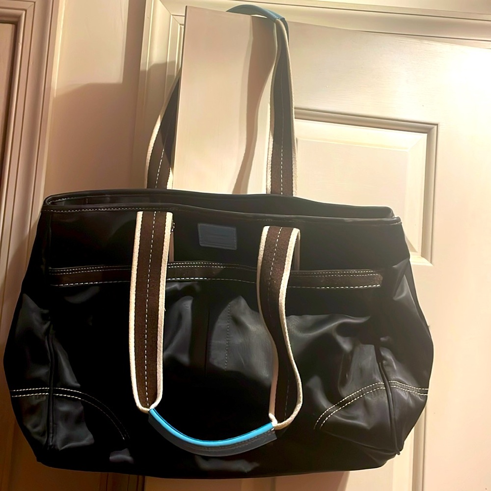 Like new coach weather resistant bag!